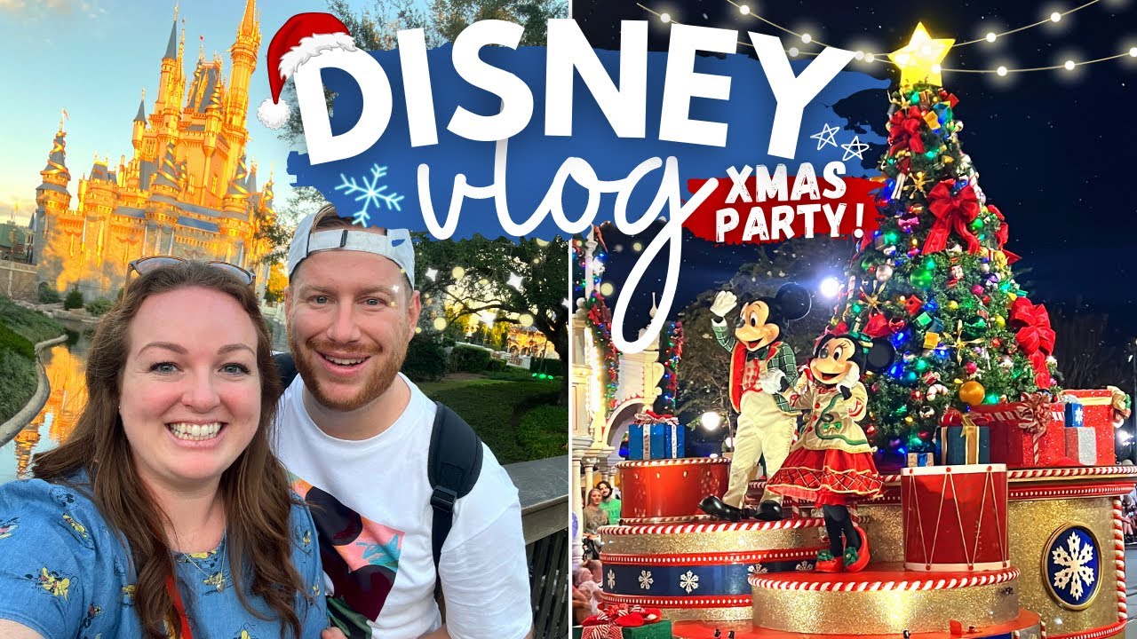 МИРОВОЙ ЦЕНТР ДИСНЕЙ! 🏰🎄 ДЕНЬ 4 • Волшебное королевство и весёлая рождественская вечеринка Микки! 🎅✨