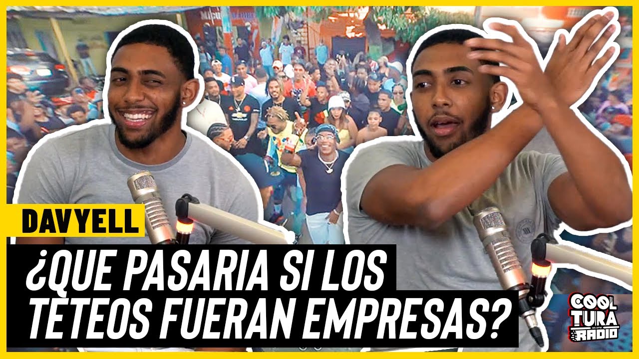 DAVYELL: Los teteos o party callejeros como empresa | Cooltura Radio
