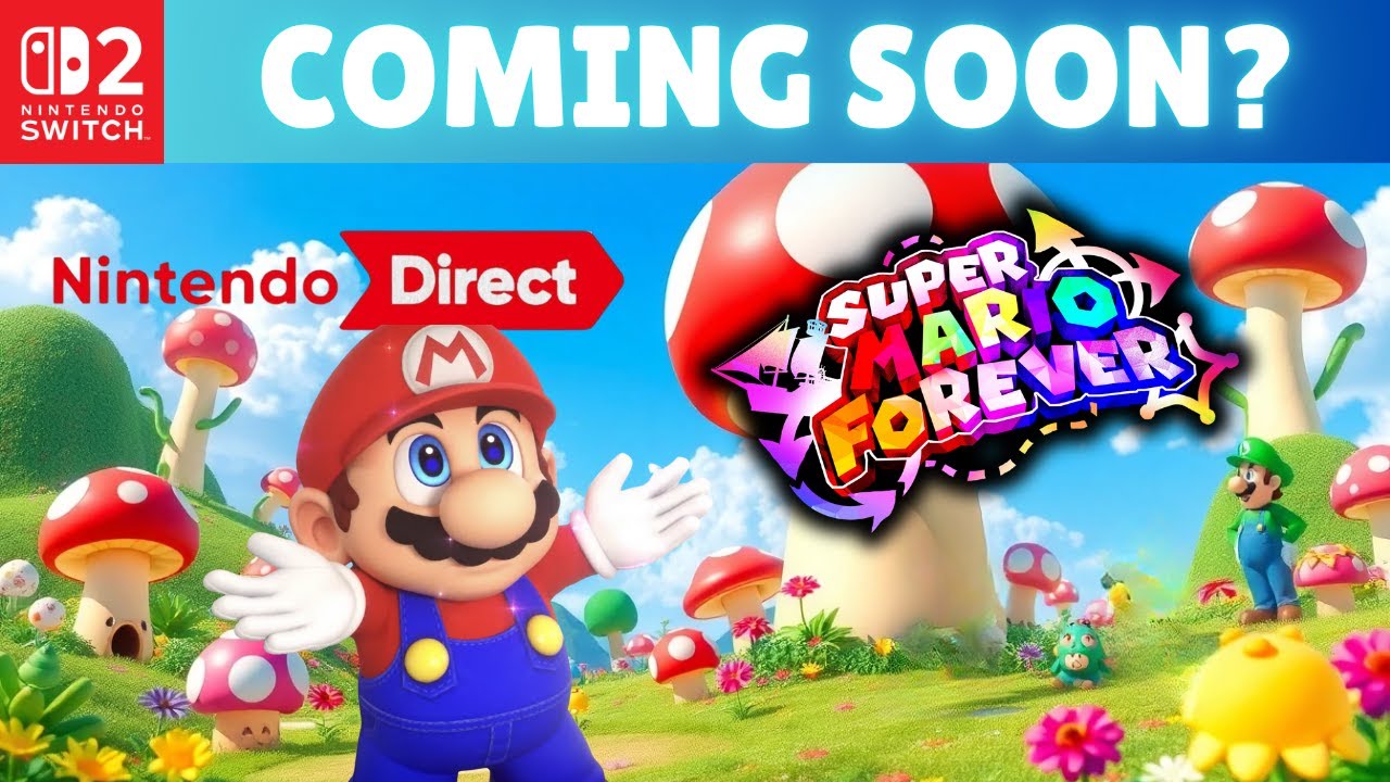 The next 3D Mario could finally be coming in 2026...