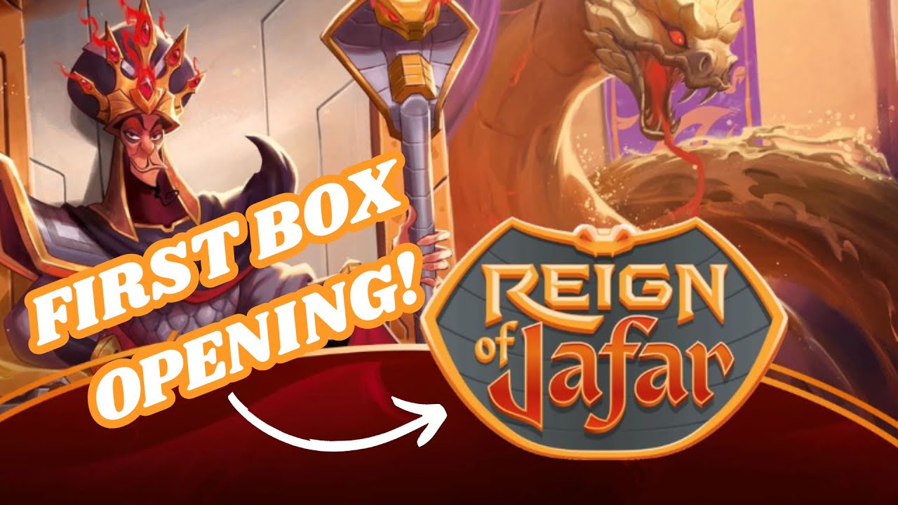 I Opened A FULL Reign of Jafar Booster Box! | Disney Lorcana, Ravensburger, New Set