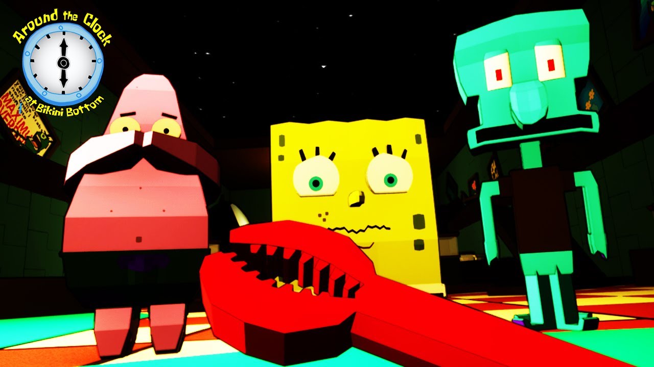 🍄 WIELKA TRAGEDIA! TO NIE TAK MIAŁO SIĘ SKOŃCZYĆ! - AROUND THE CLOCK AT BIKINI BOTTOM