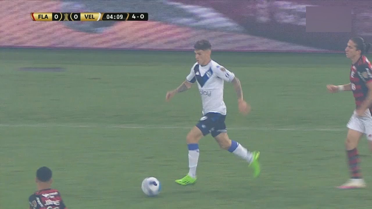 Luca Orellano vs Flamengo - Copa Libertadores, Semi-final, Jogo 2 - 07/09/22