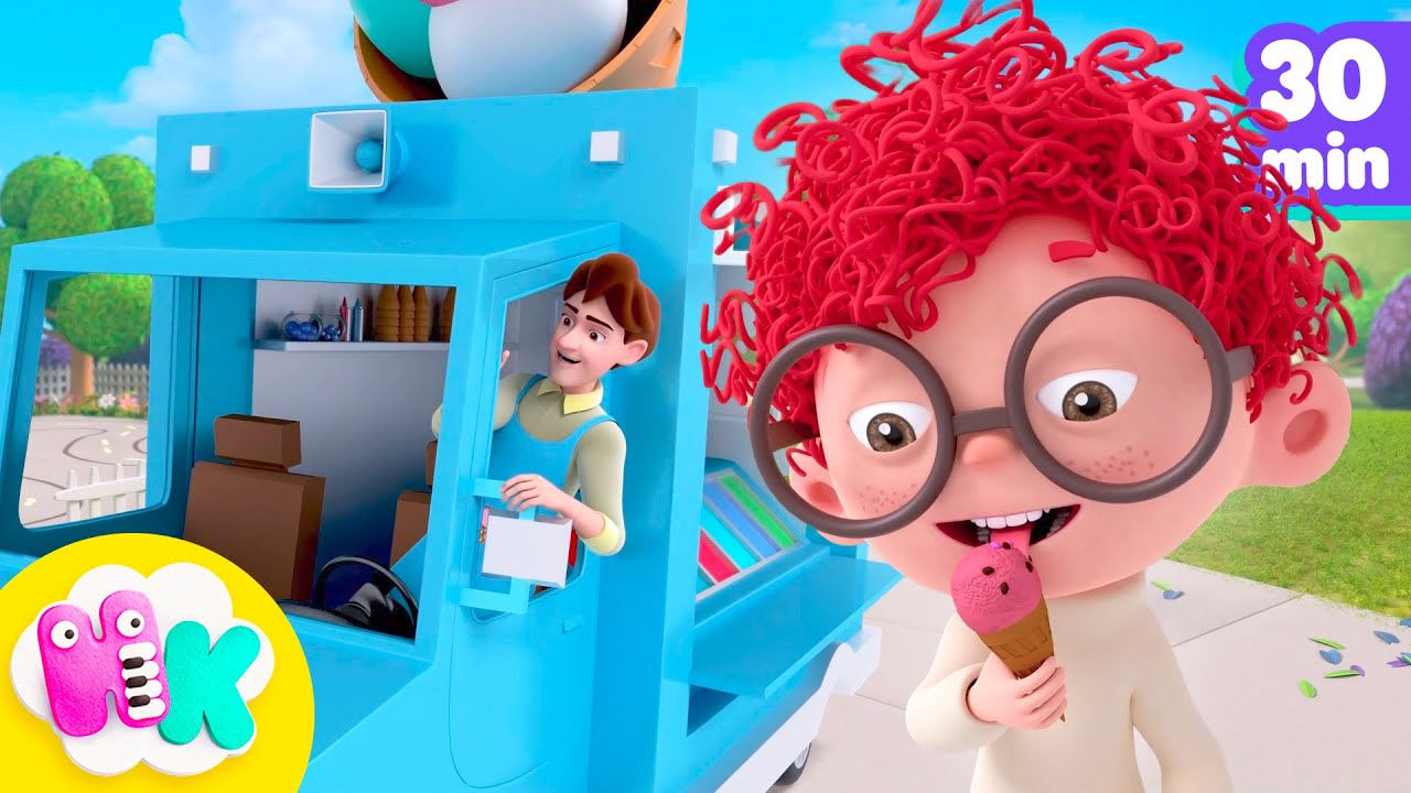 Canção do Sorvete 🍦 | Música Infantil | HeyKids em Português
