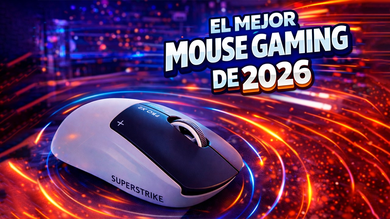 Te ense&ntilde;o en detalle el mejor mouse gaming de 2026 | Logitech PRO X2 Superstrike
