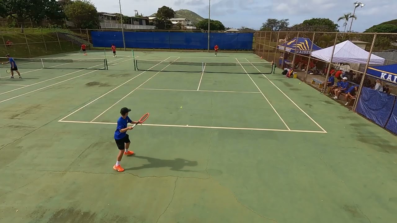 Kaiser HS Tennis - Boys v Kahuku