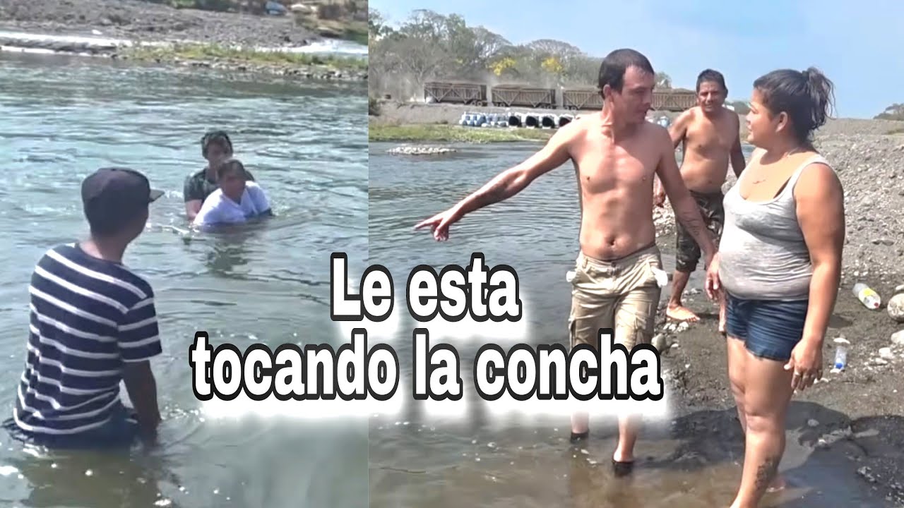NORA y COMACHE terminan peleando en el rio: MILO aprovecha de Tocarle la concha a TINA 😋