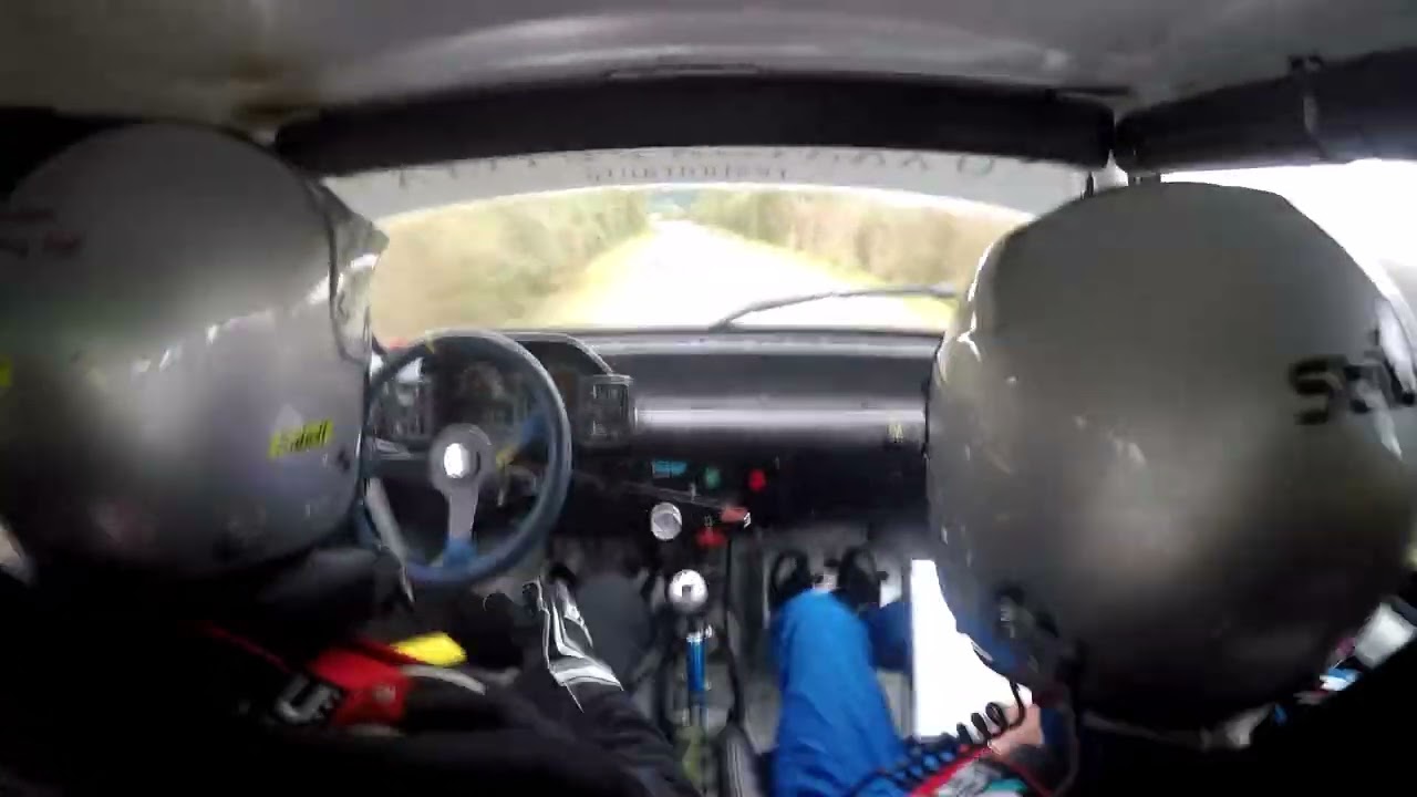 J.Alfonso-S.Graña On board Rally Ribeira Sacra 2021 Maceda- Baldrei Fiat Uno 1.3 Turbo I.E.