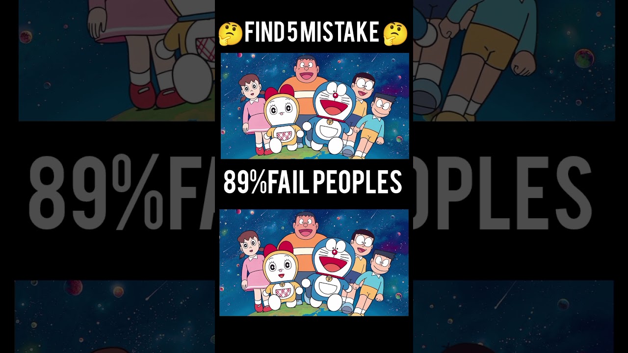 🧠FIND MISTAKES 🧠89%FAIL PEOPLES 🤔🤔 FIND THE DIFFRENCE 