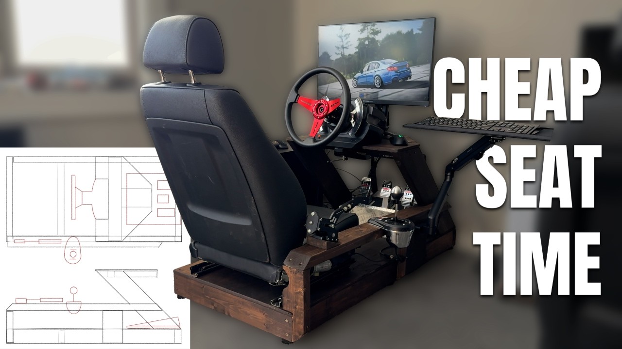 Build a Custom Sim Rig with me!