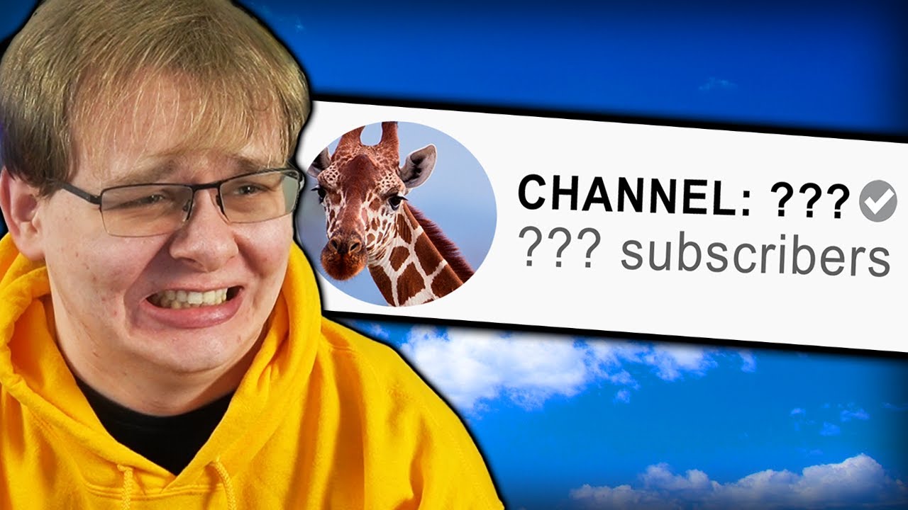 MY SECRET OLD YOUTUBE CHANNEL.