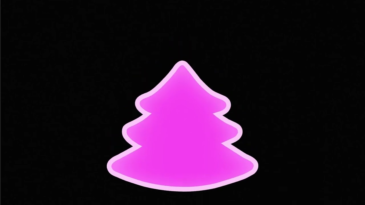 Cristmas Tree Drawing Dancing Effects Sponsored By Klasky Csupo 2001
