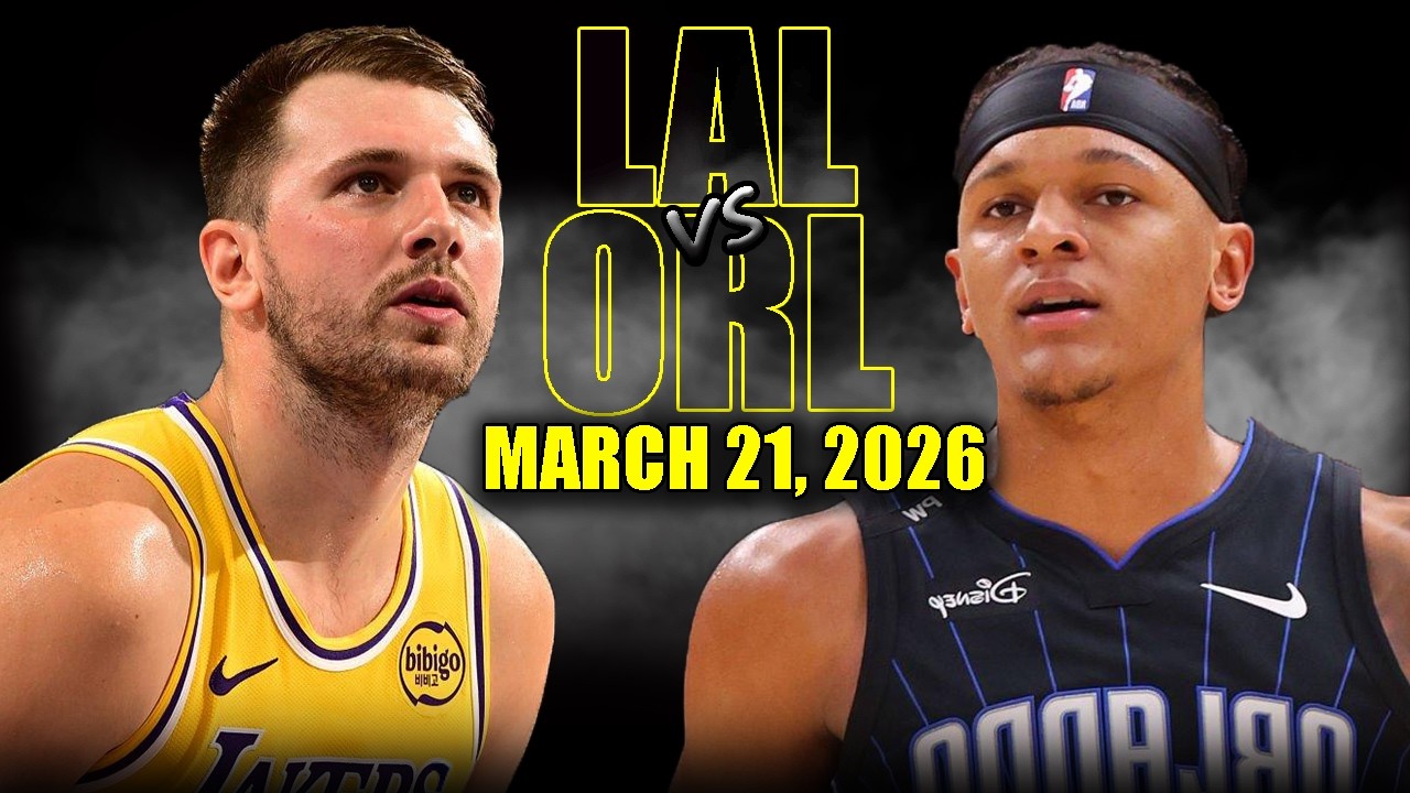 Los Angeles Lakers vs Orlando Magic Full Game Highlights &ndash; March 21, 2026 | NBA Season