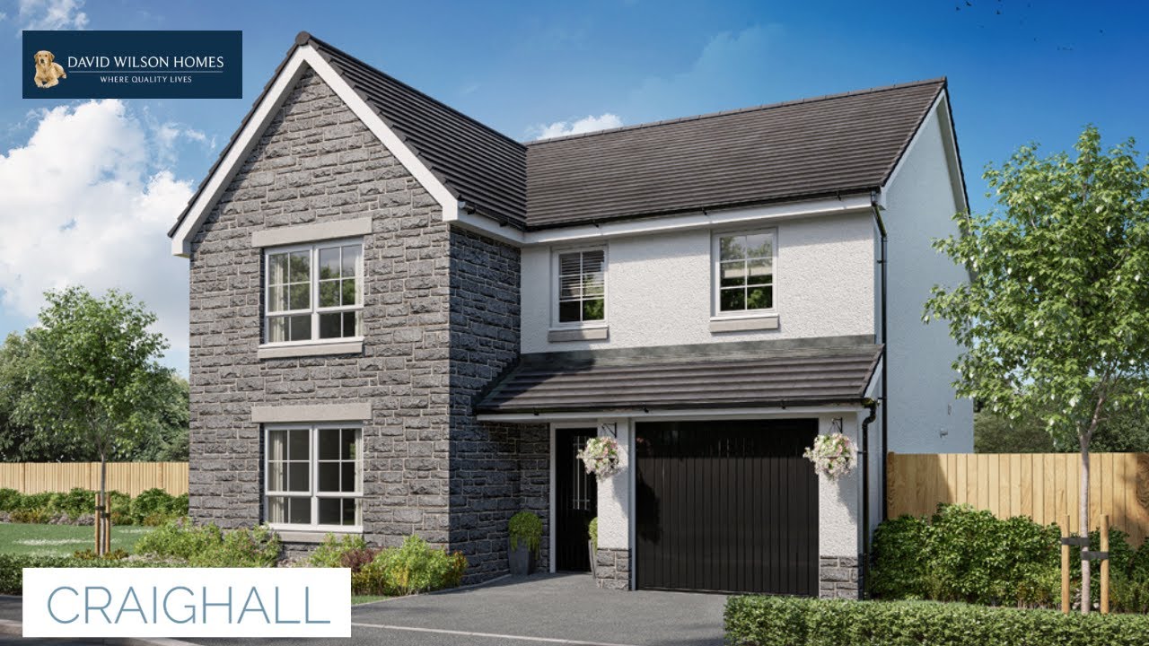 ЭКСКУРСИЯ ПО НОВОМУ ОТДЕЛЬНО СТОЯЩЕМУ ДОМУ С 4 СПАЛЬНЯМИ | THE CRAIGHALL BY DAVID WILSON HOMES
