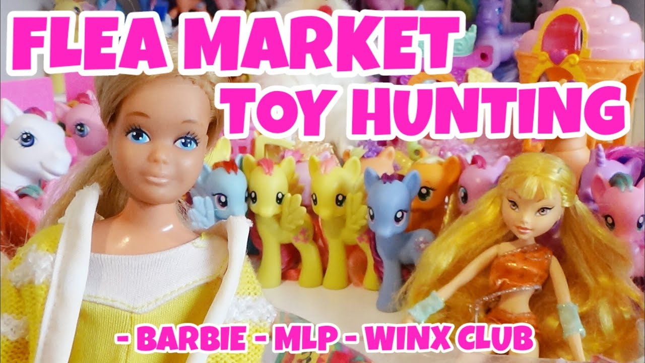 Very successfull last flea market toy hunt | G3, G4 MLP, Barbie and more