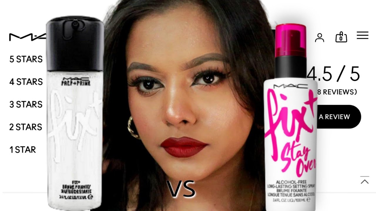 MAC FIX+ STAYOVER SETTING SPRAY Vs. MAC OG PREP & PRIME | WHAT TO BUY? | ThattBrownGirl