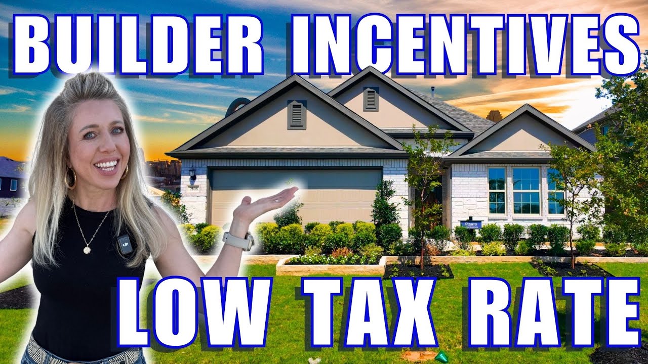 Builder Incentives, Low Tax Rate Just North of Dallas TX