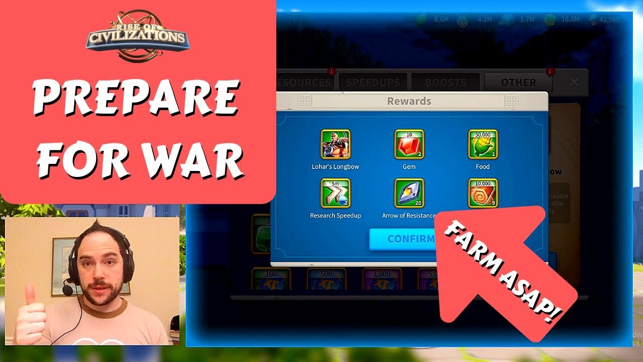 Guide: Unexpected + Expected War Preparation Tips | Rise of Kingdoms (ROK)