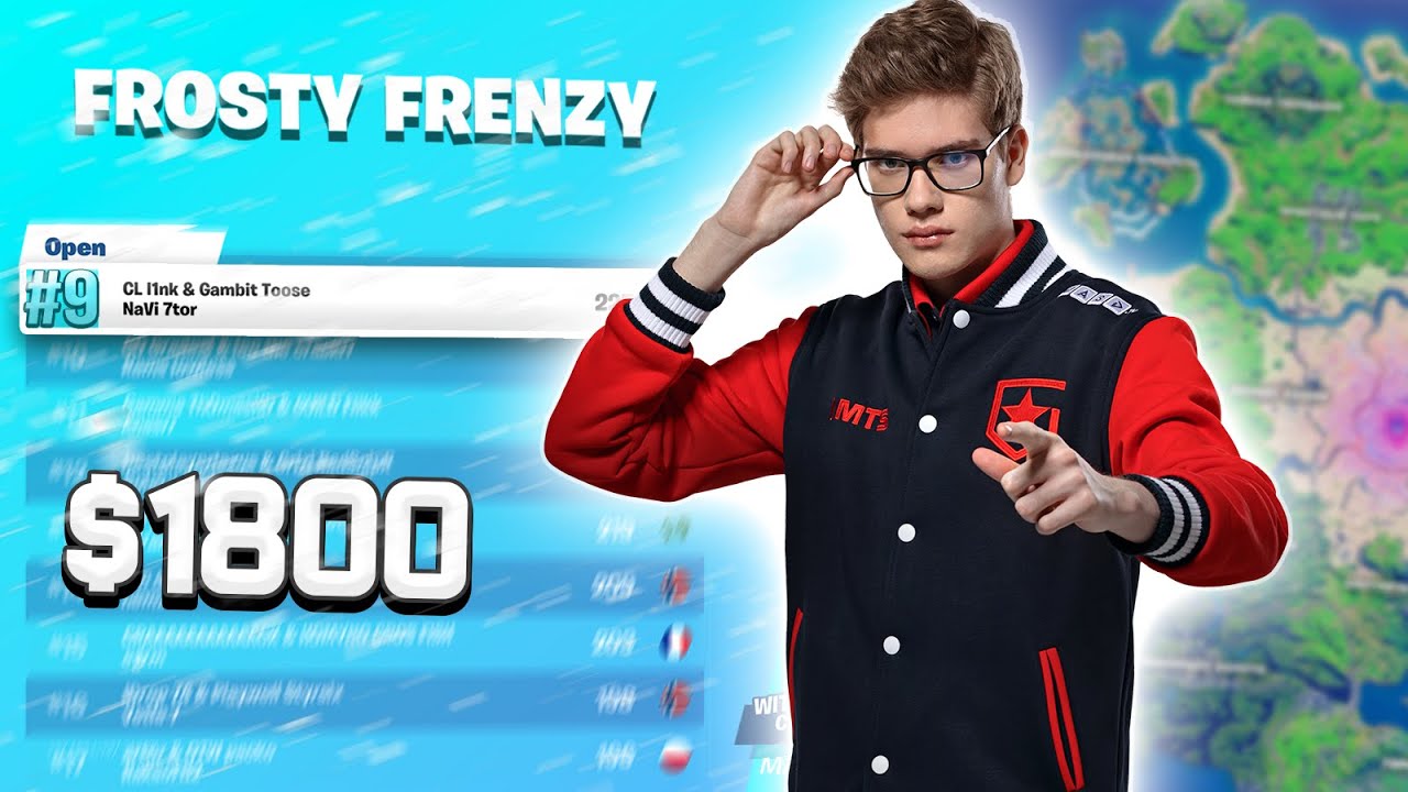 9 МЕСТО НА FROSTY FRENZY С 7TOR И L1NK ($1800)