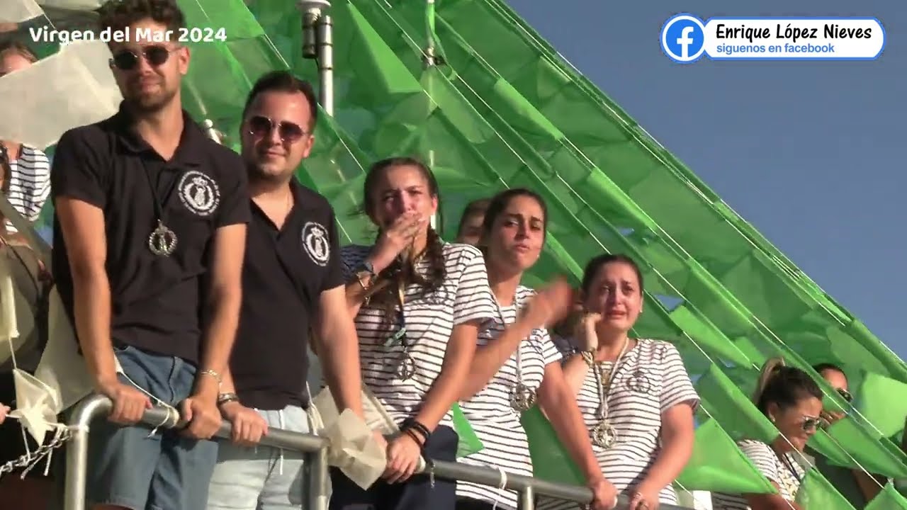 "OFRENDA DE BARCOS EN ALTA MAR" // Fiestas Virgen del Mar, Isla Cristina 25-8-2024.
