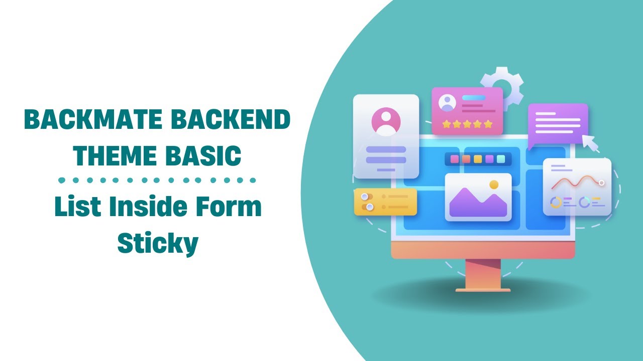 Backmate Backend Theme Basic - List Inside Form Sticky Odoo