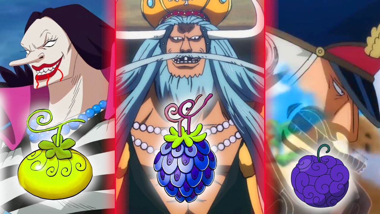 I FRUTTI DEL DIAVOLO DELLA CIURMA DI BARBANERA E  I LORO RISVEGLI SPIEGATI (one piece)