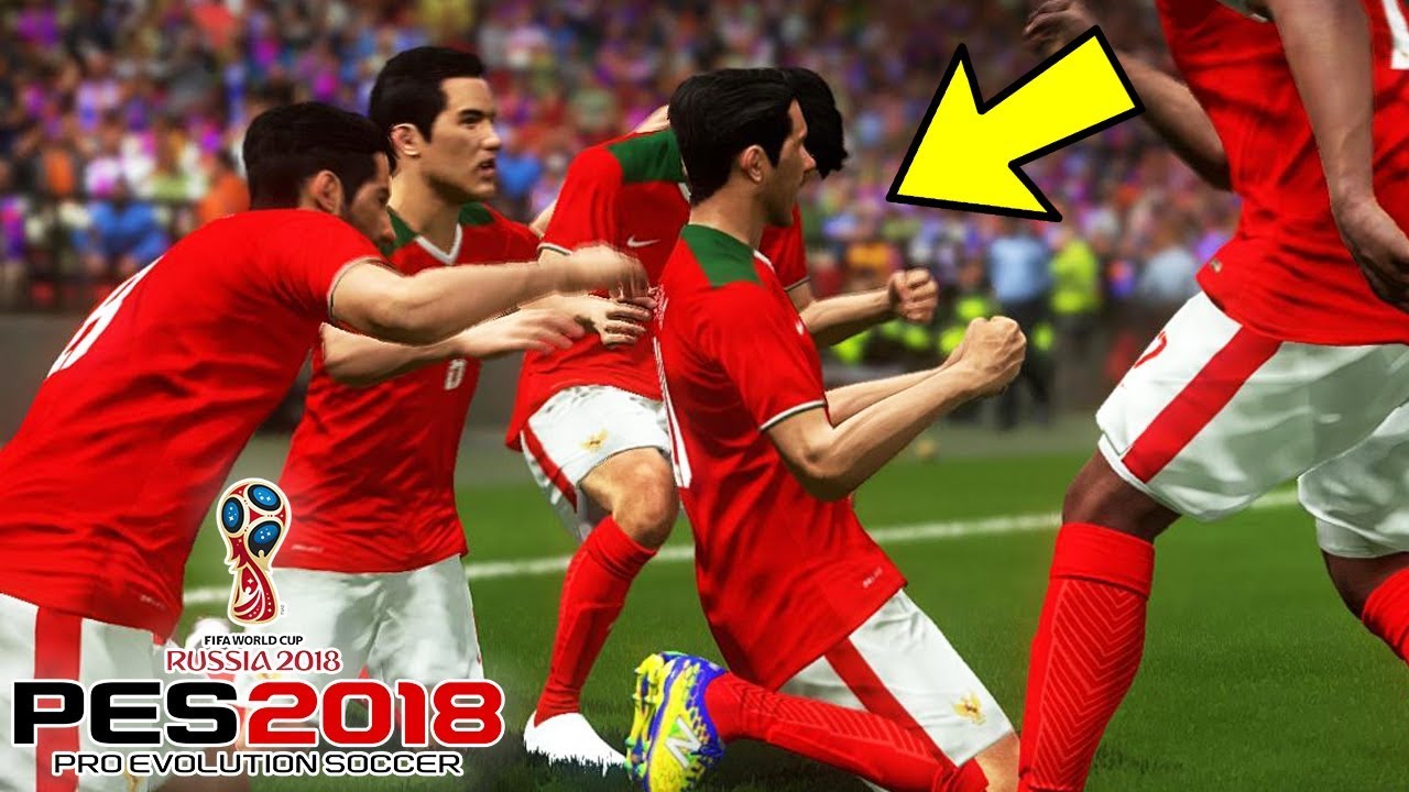 TIMNAS INDONESIA MASUK PIALA DUNIA 2018!!!!-FIFA WORLD CUP RUSSIA #1 (PES 2018 INDONESIA)
