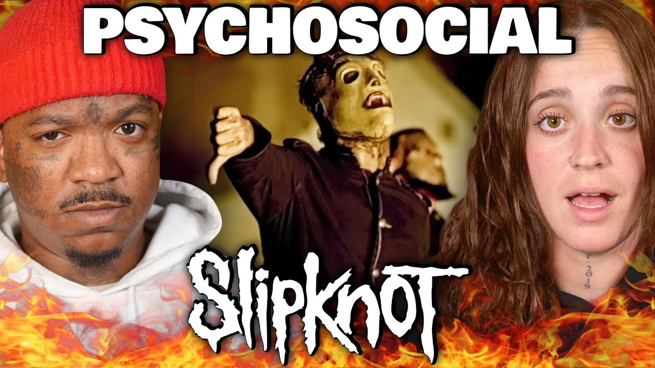 Впервые слышим «Psychosocial» от Slipknot | Реакция порочной пары