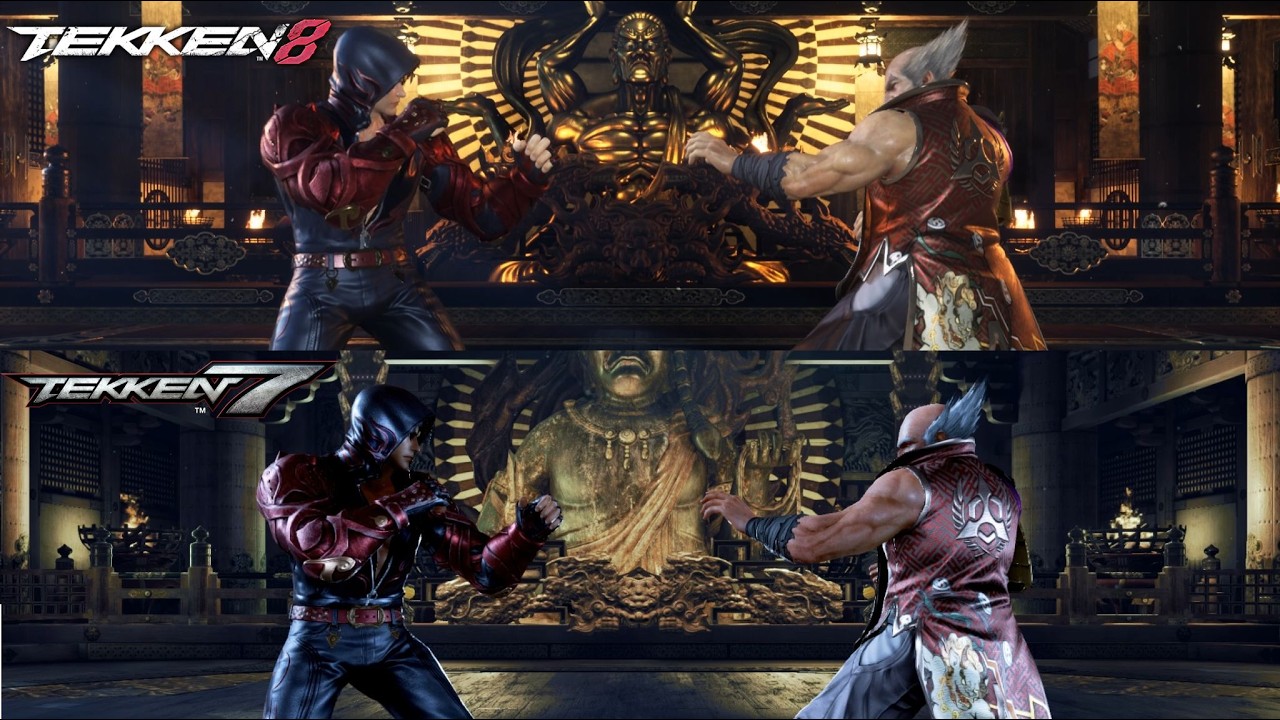 TEKKEN 8 | Jin Vs Heihachi | T7 Remake