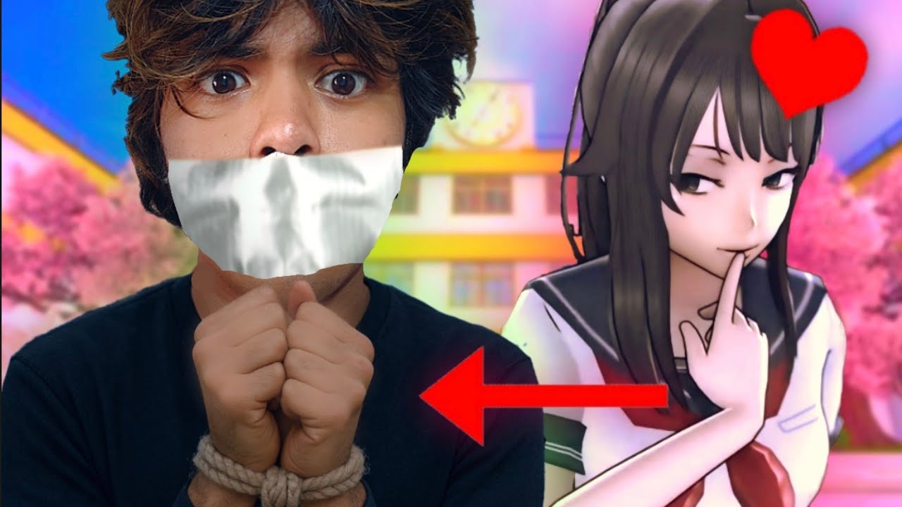 UNA YANDERE ME SECUESTRA Y ME OBLIGA A JUGAR | YANDERE SIMULATOR! ❤️