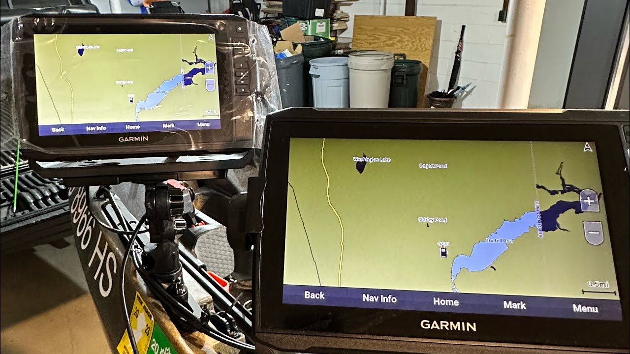 Networking 2 Fishfinders to 1 Transducer | Garmin 93sv UHD | Super Simple