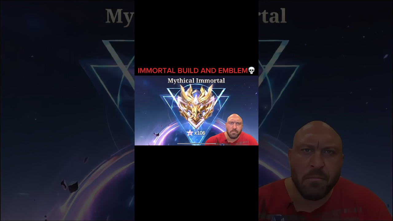 ALPHA BEST BUILD AND EMBLEM IN IMMORTAL RANK #tyrant #mlbb #shorts