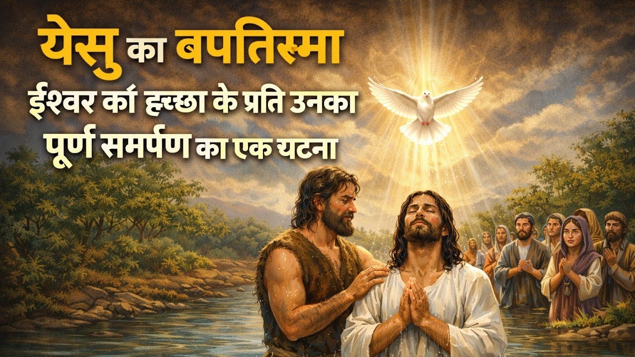 येसु का बपतिस्मा || Baptism of the jesus || 