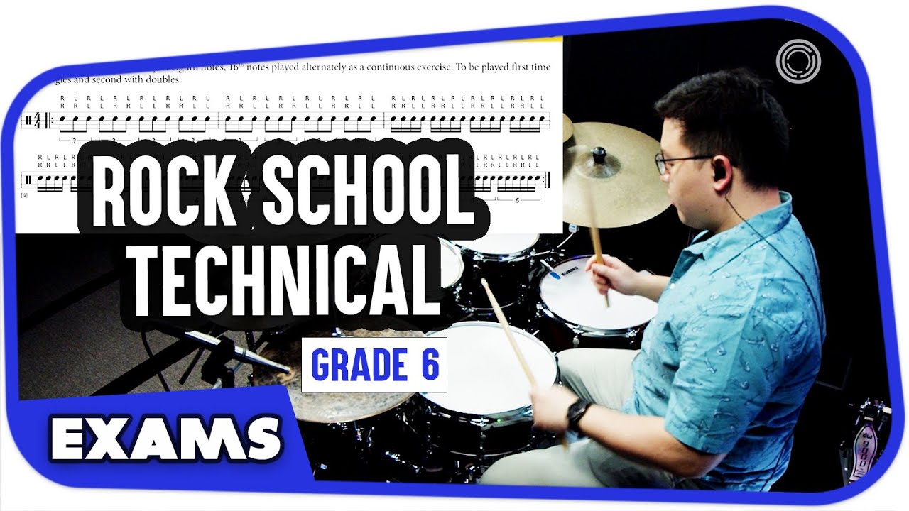 Rockschool Exams - Grade 6 Technical (all exercises)