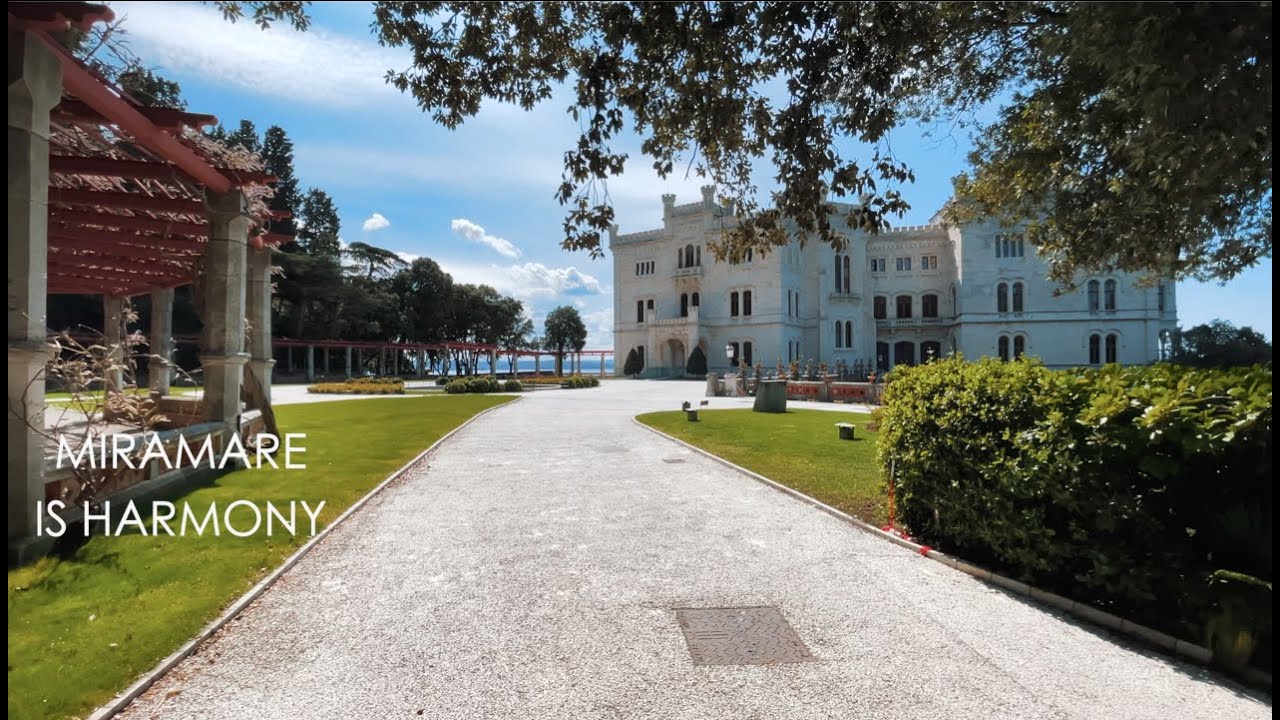 European aesthetic styles at Miramare Park
