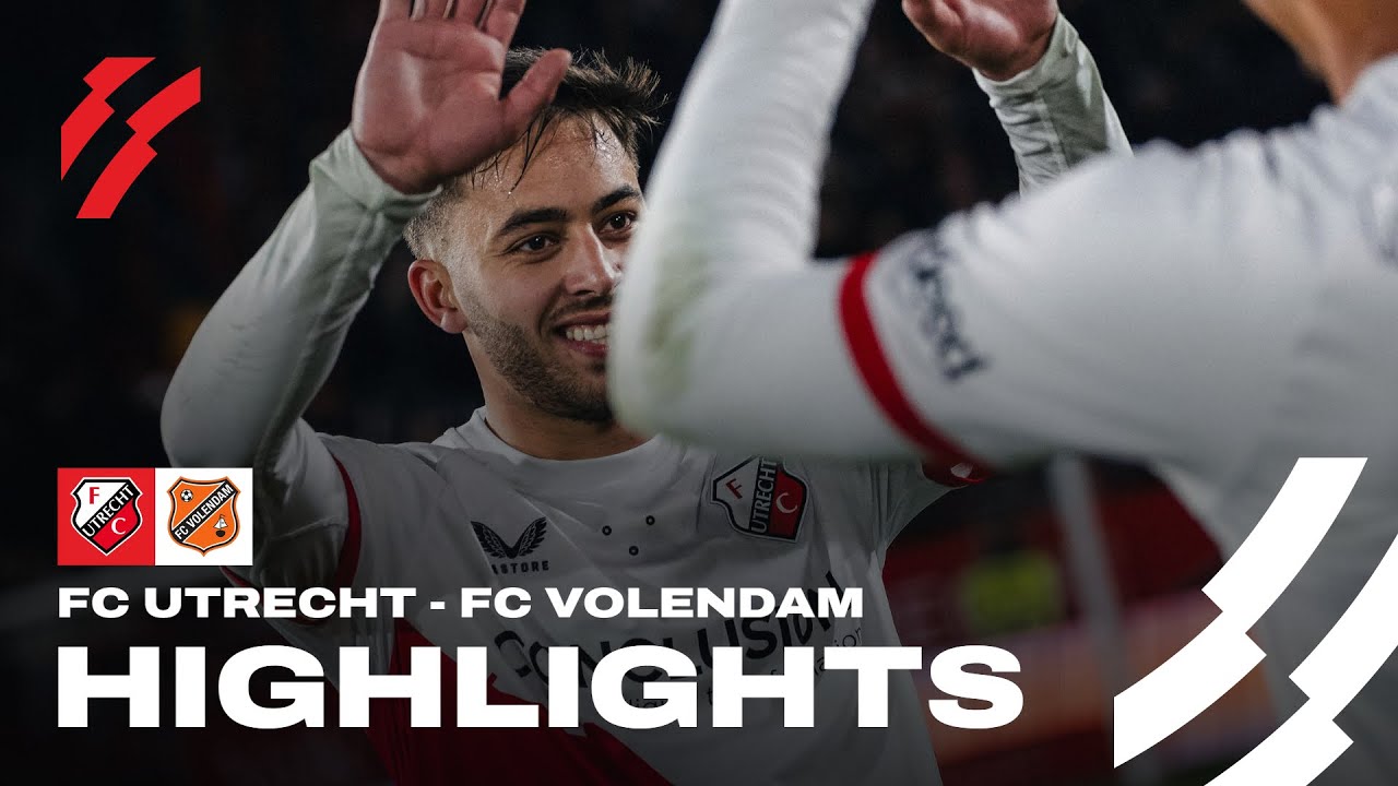 FC Utrecht WINT van FC Volendam! 🔥 | HIGHLIGHTS
