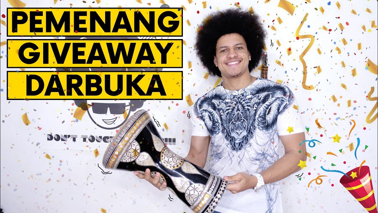 PEMENANG GIVEAWAY DARBUKA I ALI KRIBO