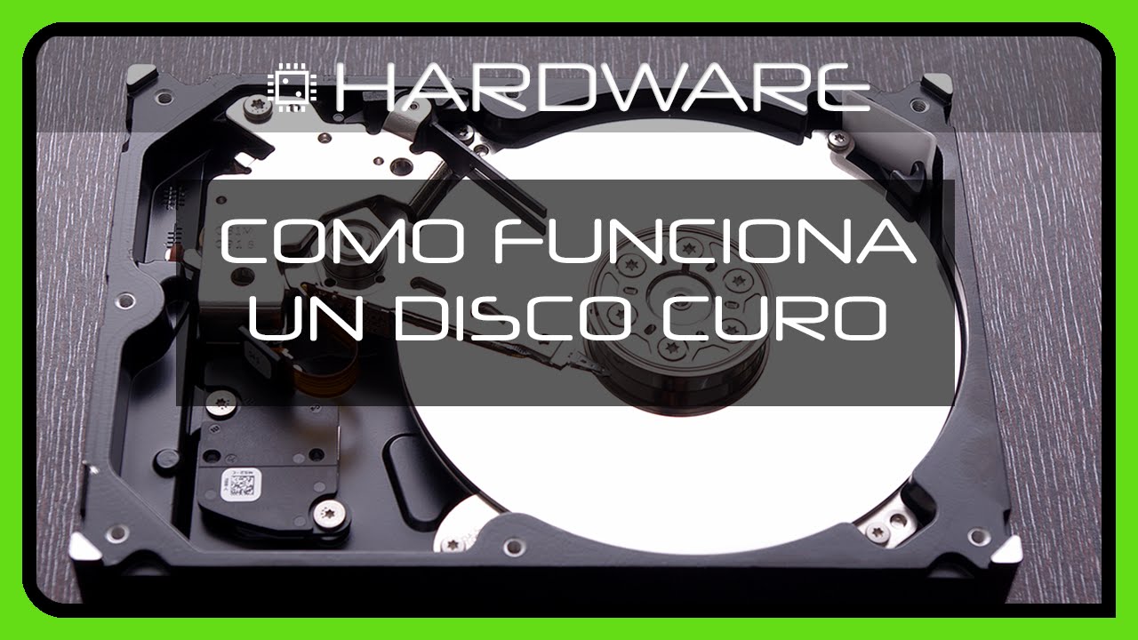 ¿ Como funciona un disco duro ? - Explicación en Español