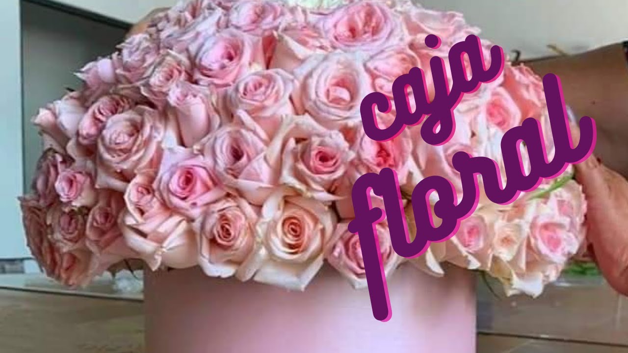 ¿Cómo hacer una caja con flores naturales?
