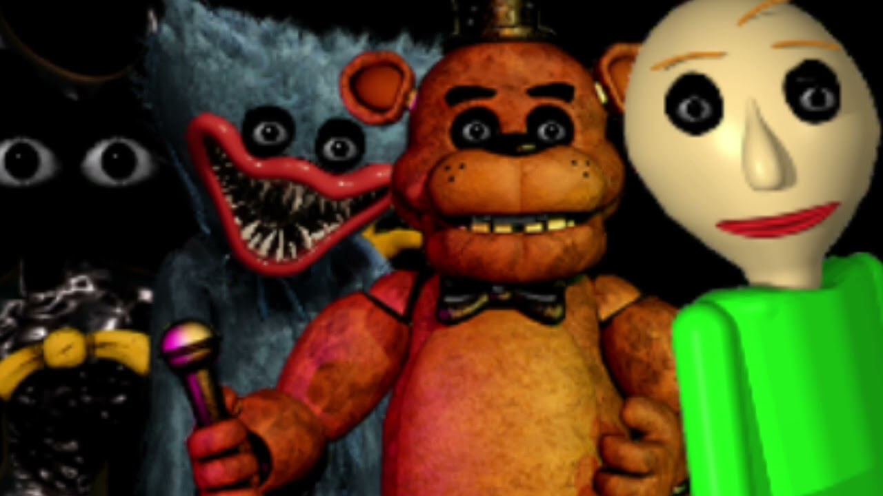 Indie Horror crossover anti piracy (WARNING:CRINGE and 666 JUMPSCARE)