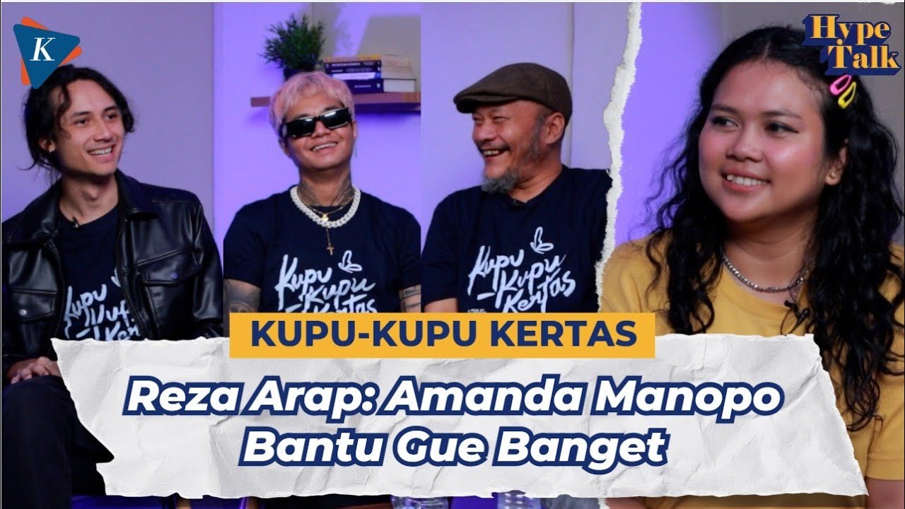 Kupu-kupu Kertas Tayang Lagi, Reza Arap Adu Akting Bareng Amanda Manopo - Hype Talk