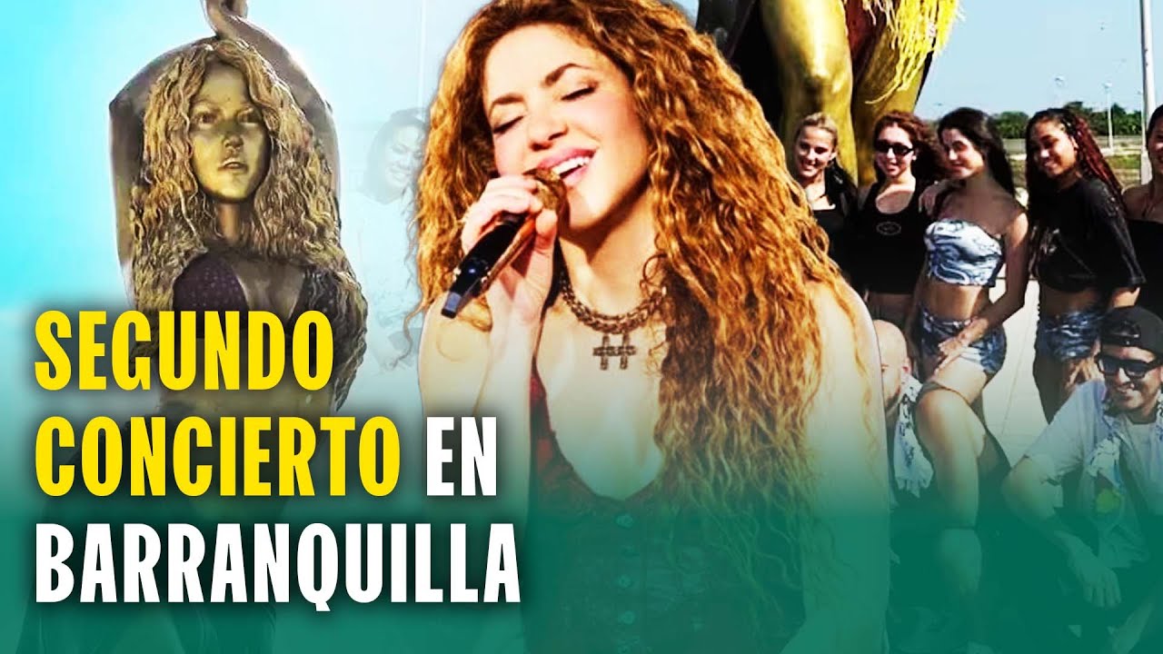 FANS ESPERAN A SHAKIRA PARA SU SEGUNDO CONCIERTO EN BARRANQUILLA