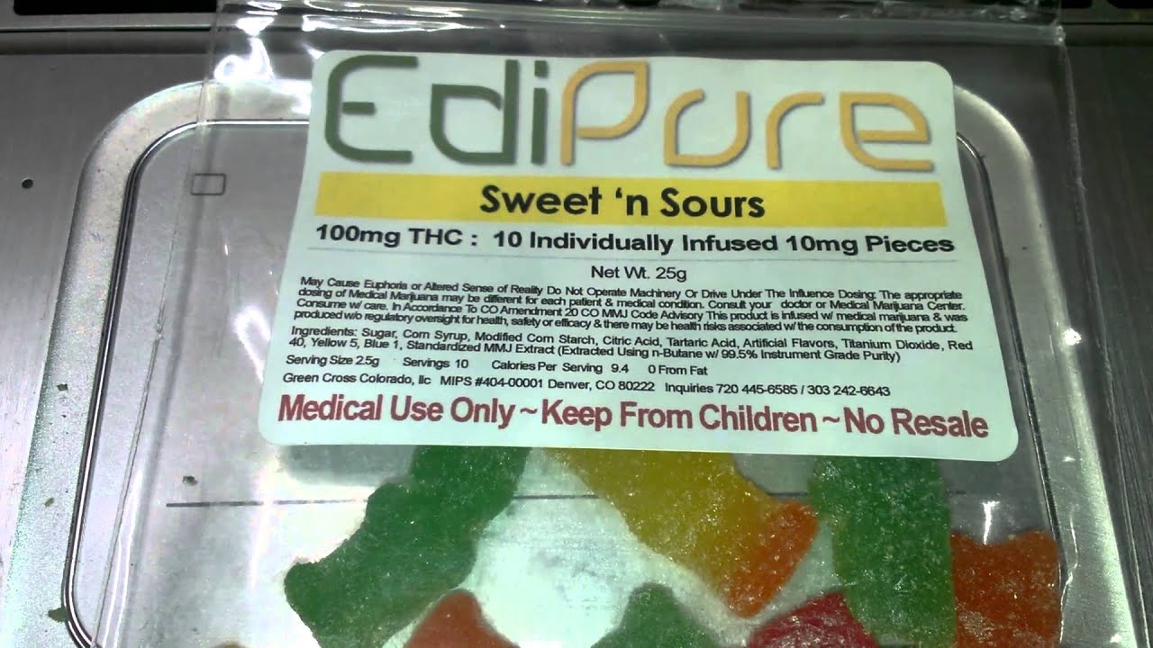 Sour Patch Kids cannabis candy