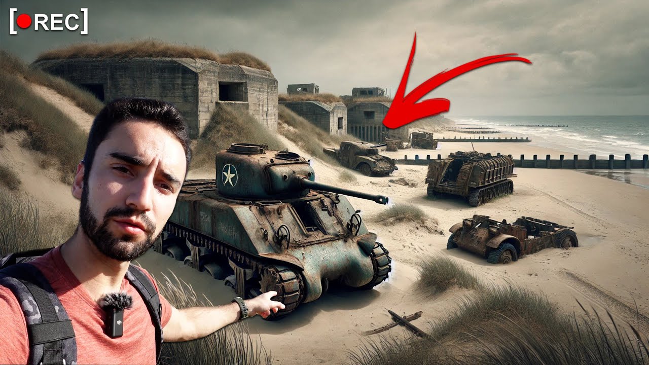 DES TANKS ET DES VÉHICULES DE LA SECONDE GUERRE MONDIALE ! (urbex)