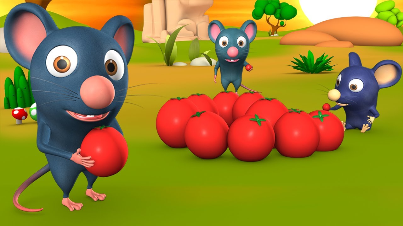 The ToTo Rat and Tomatoes Telugu Story టూటు ఎలుక మరియు టమాటాలు నీతి కధ 3D Animated Kids Fairy Tales