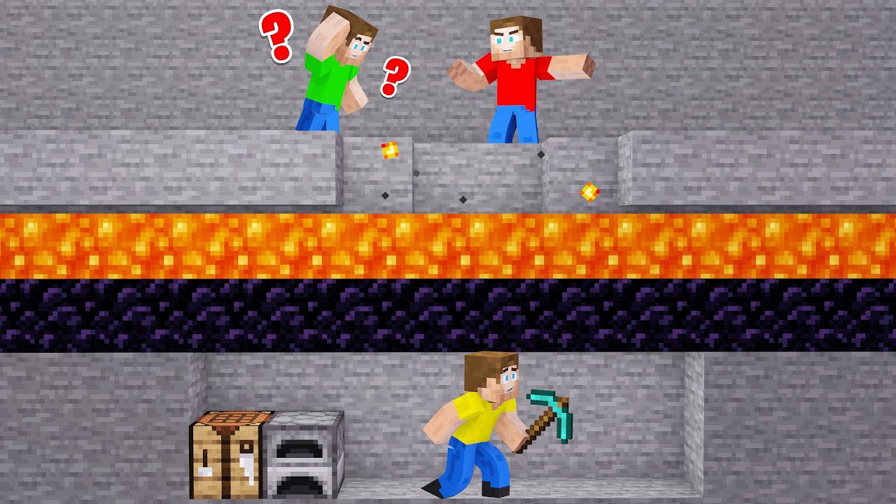 SPEEDRUNNER OUTSMARTS The Hunters! (Minecraft)