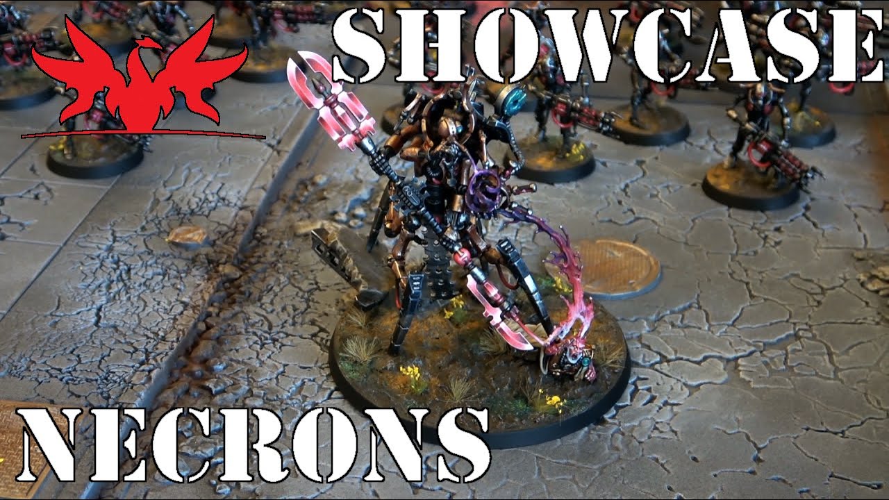 Showcase - Warhammer 40.000 Necrons - Phantasos Studio
