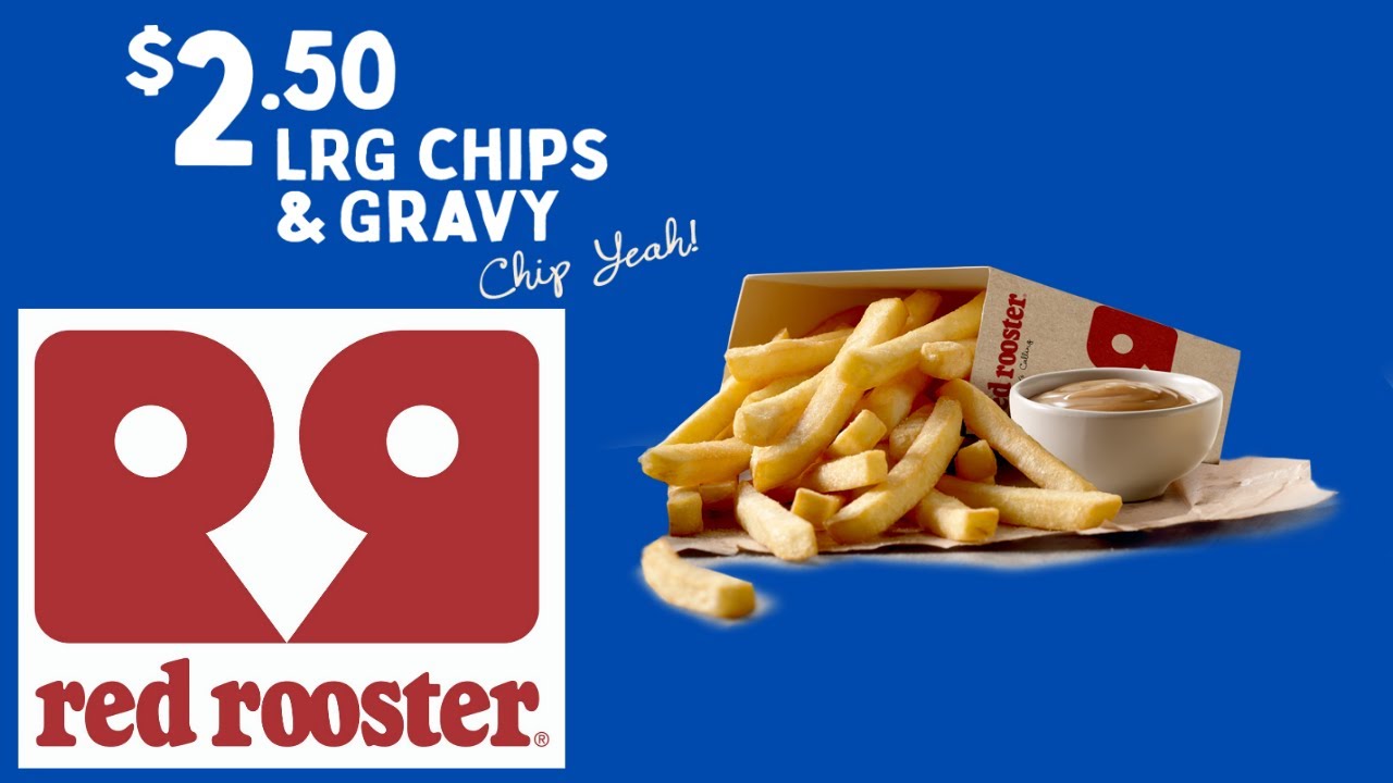 Checkout Basket Red Rooster $2.50 Large Chips & Gravy