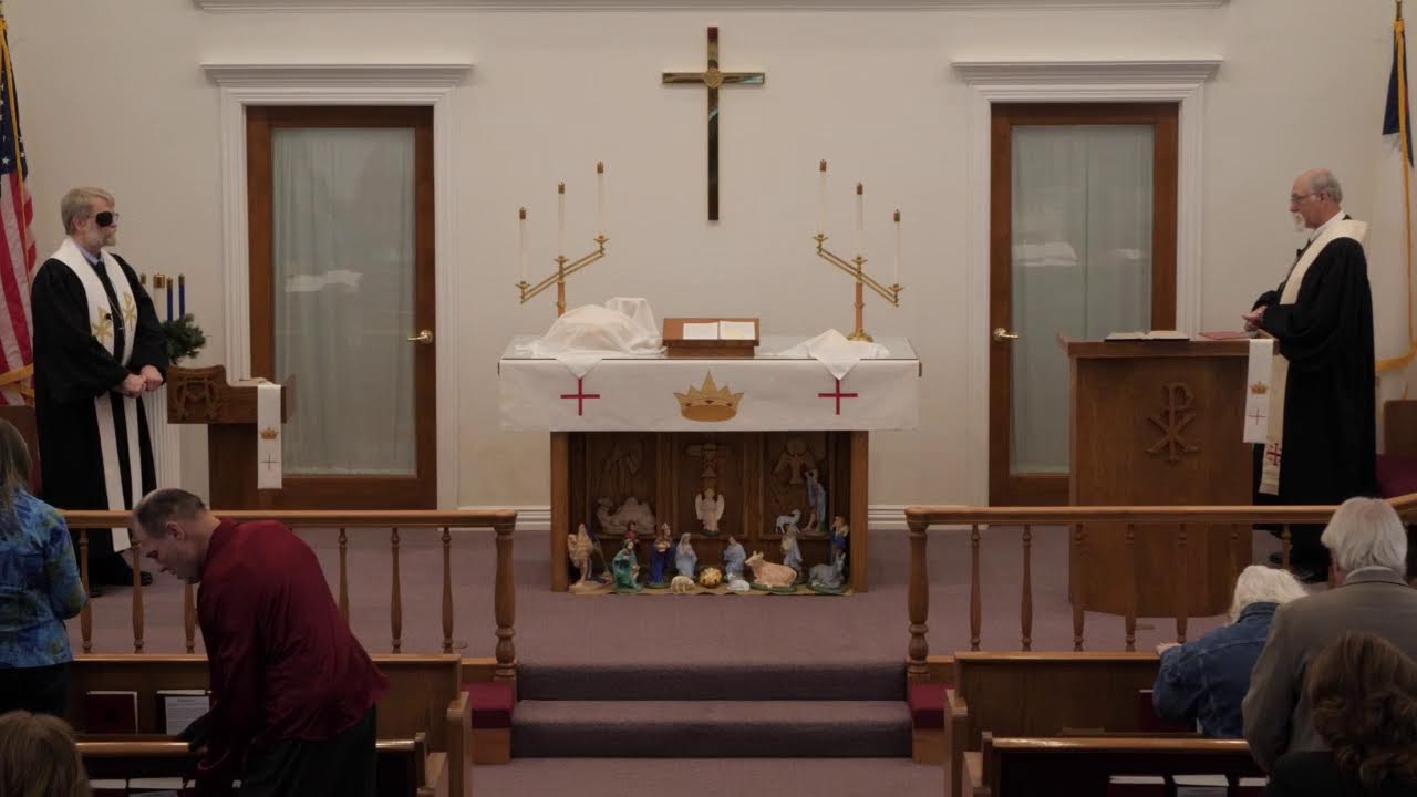December 31,  2025 Our Savior Wisconsin Ev Lutheran New Year's Eve 7:30 Evening Prayer
