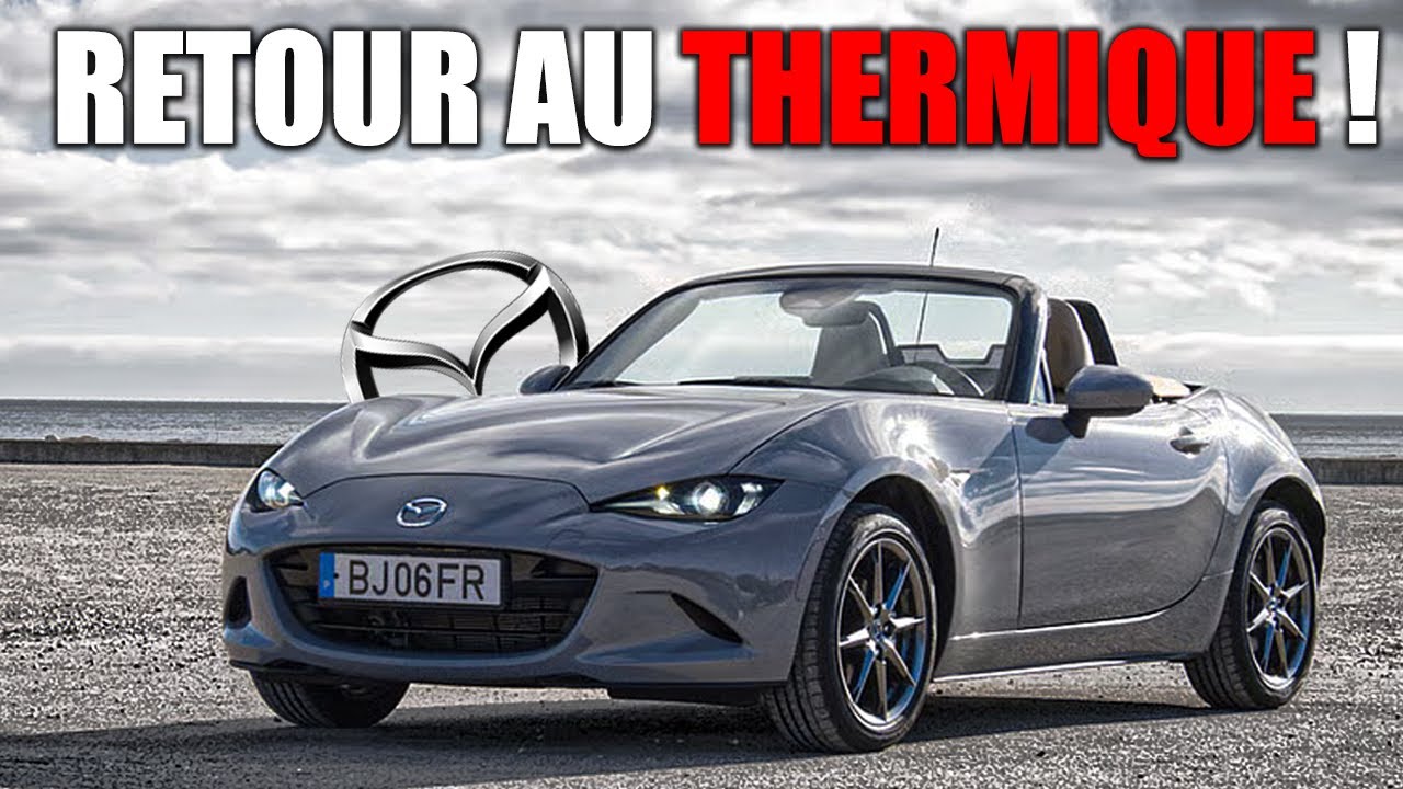 VOITURE ÉLECTRIQUE : Mazda RECULE