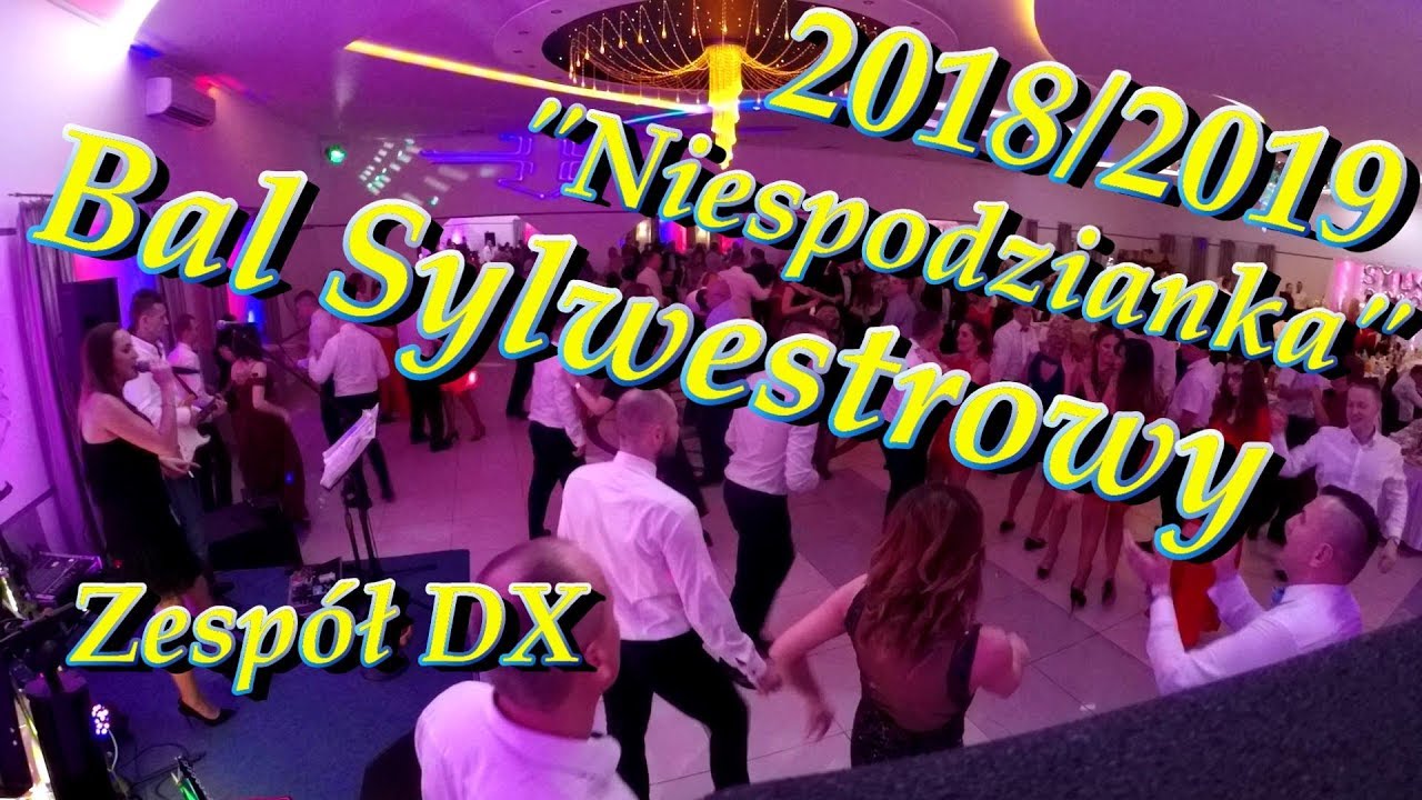 Bal Sylwestrowy 2018-2019. Sala Weselna Niespodzianka